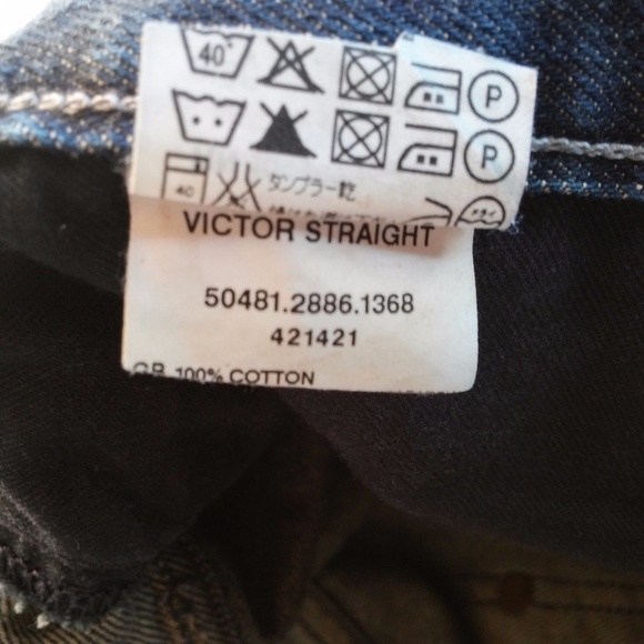 G-Star 3301 Victor Straight Men's Jeans W34 L33 - Picture 5 of 8